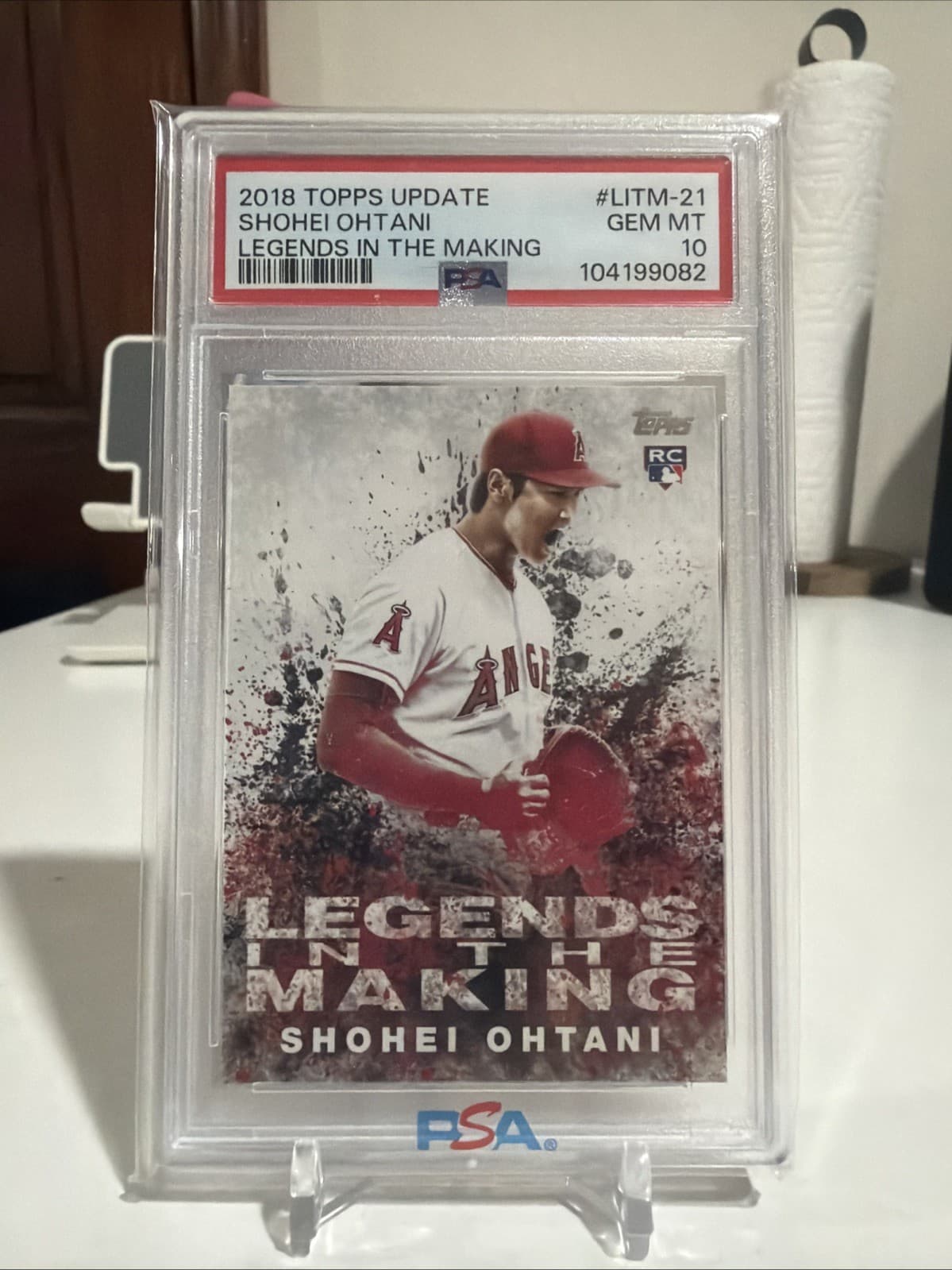 2018 Topps Update Series - Legends in the Making Shohei Ohtani #LITM-21 (RC)