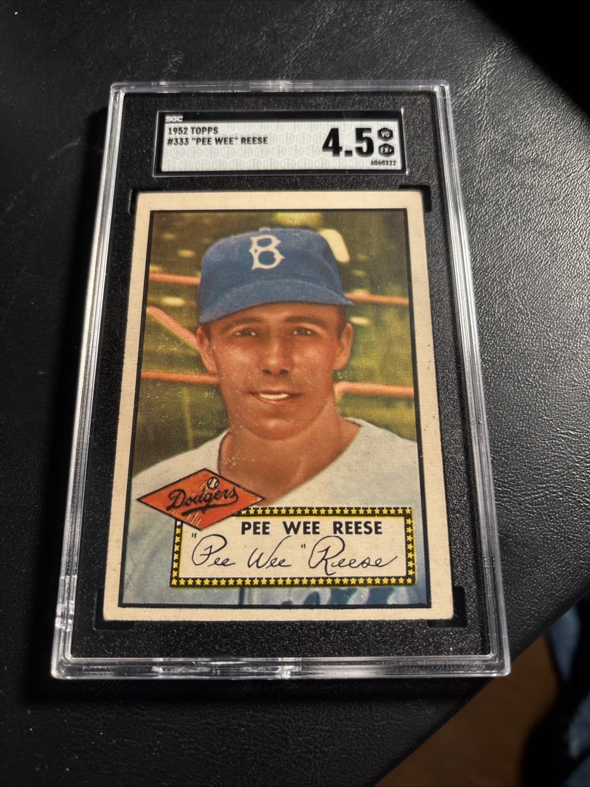 1952 Topps - High # Pee Wee Reese #333