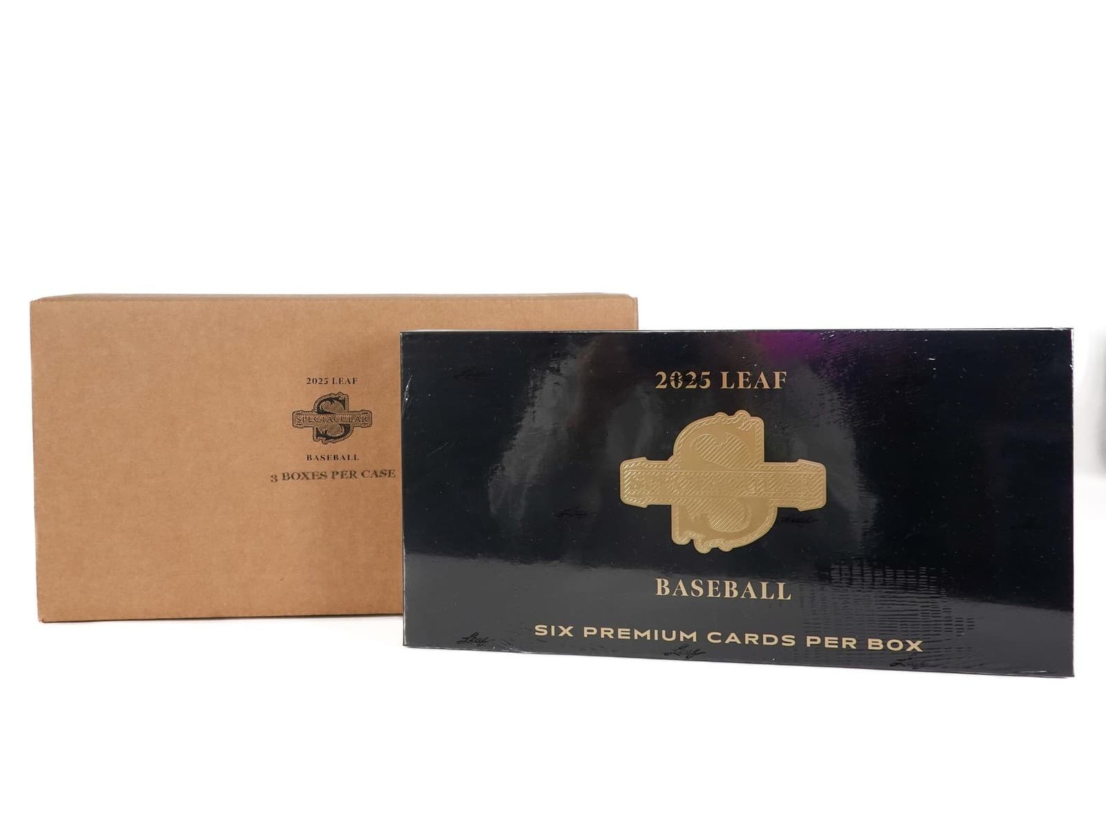 2025 LEAF SPECTACULAR BASEBALL HOBBY 3-BOX CASE