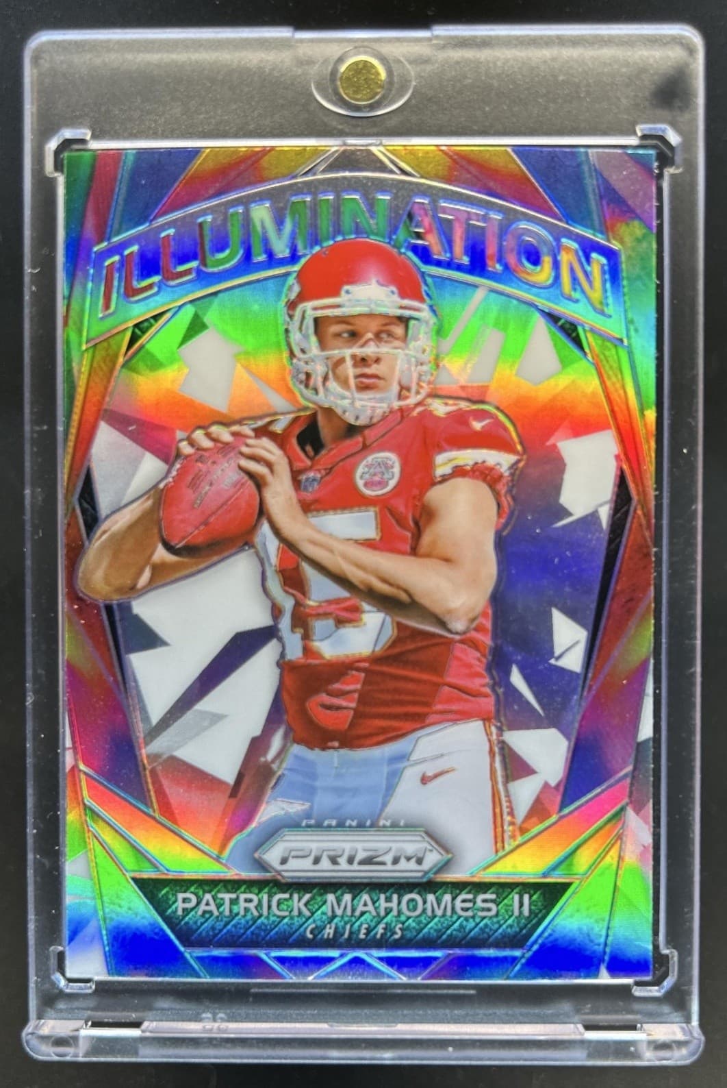 2017 Panini Prizm Patrick Mahomes II Illumination Rookie RC #3 Chiefs