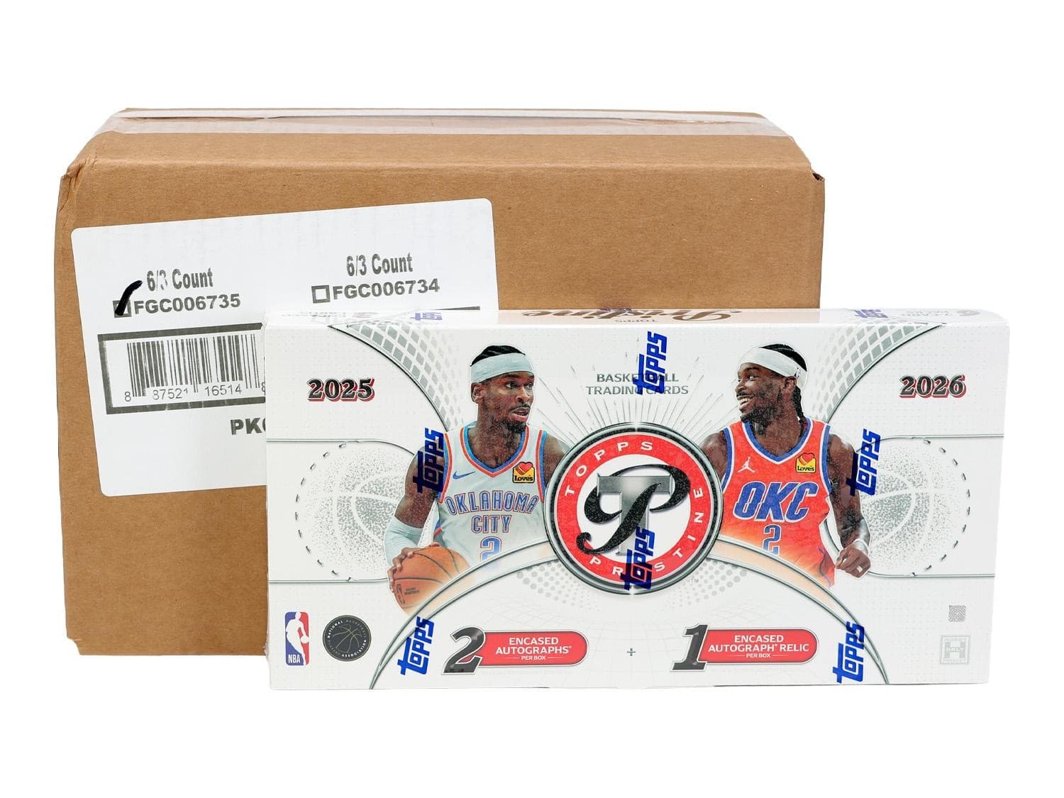 2025/26 Topps Pristine Basketball Hobby 6-Box Case