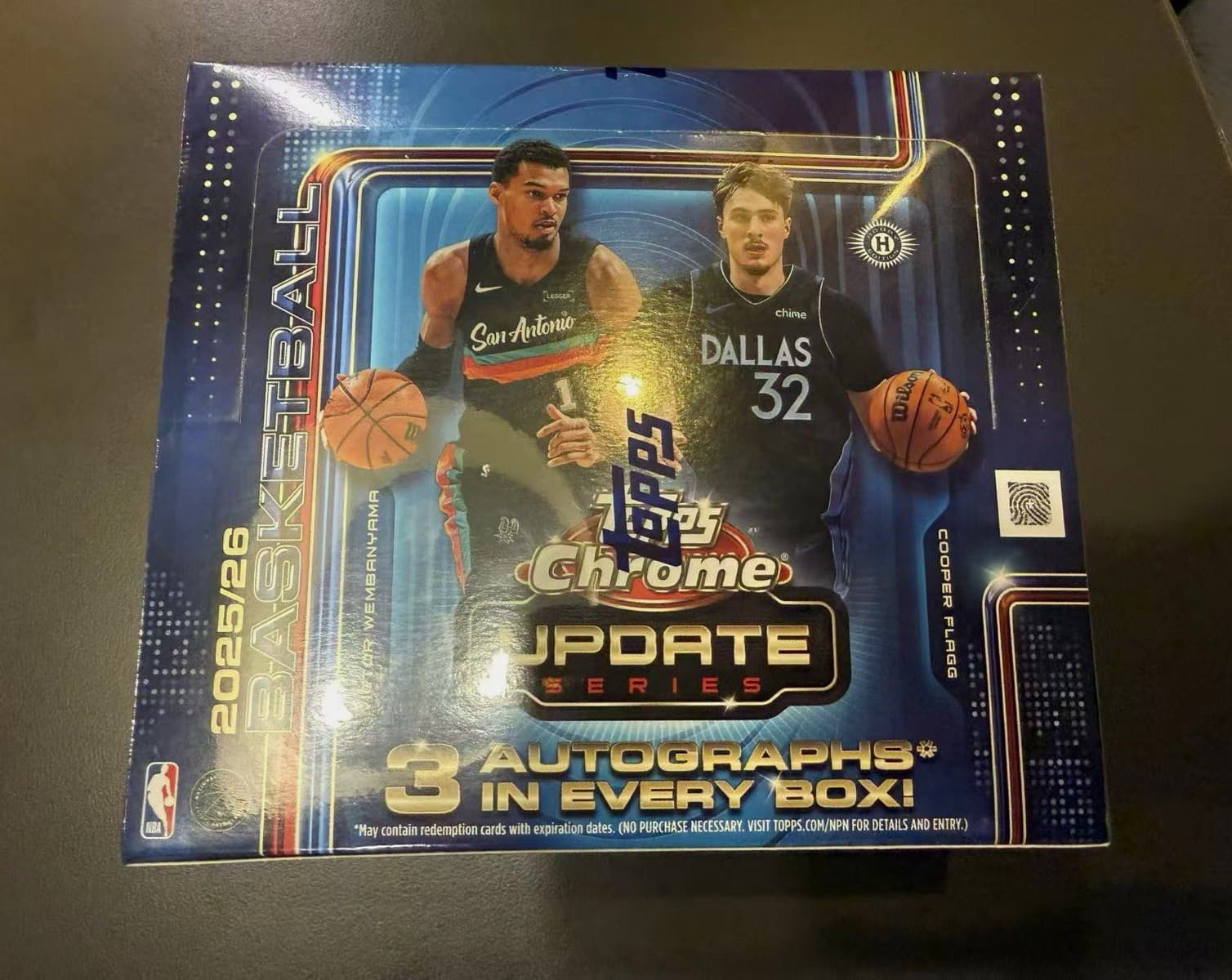 25-26 Topps Update Basketball Jumbo Box