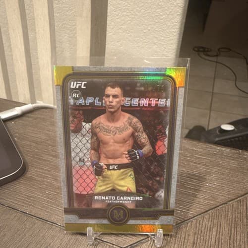 Topps 2019 Museum Collection Renato Carneiro Rookie UFC #21 MMA