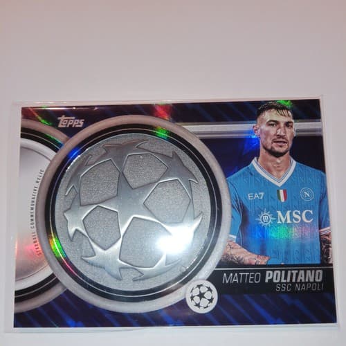2026 topps soccer card scr-mp matteo politano starball Commemorative Relic