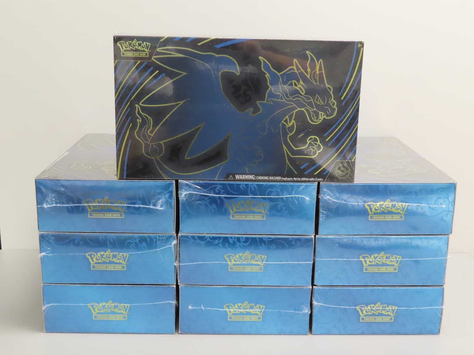 (10) Lot 2025 Pokemon Mega Charizard X ex Ultra Premium Collection Sealed Box