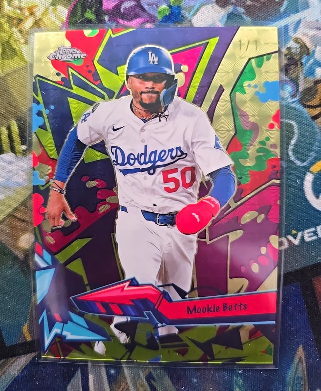 2026 Topps Chrome Mookie Betts Los Angeles Dodgers WST-7 Superfractor