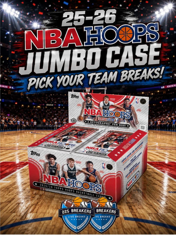PORTLAND TRAIL BLAZERS TOPPS NBA HOOPS BASKETBALL JUMBO CASE PYT BREAK #2