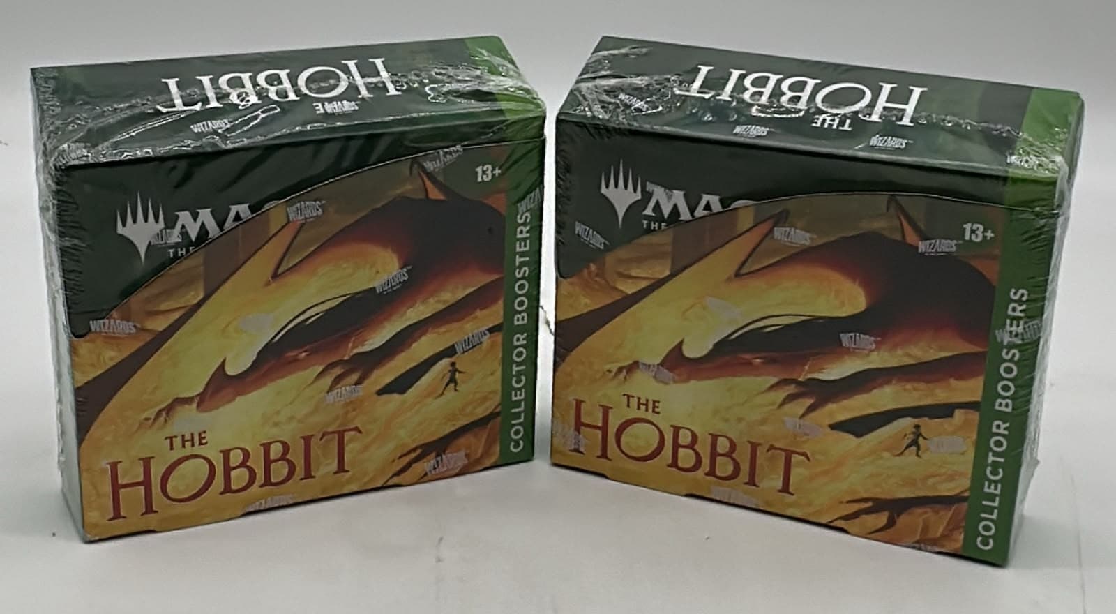 Auction #2 Lot of (2) Magic The Gathering The Hobbit Collector Boosters SEALED