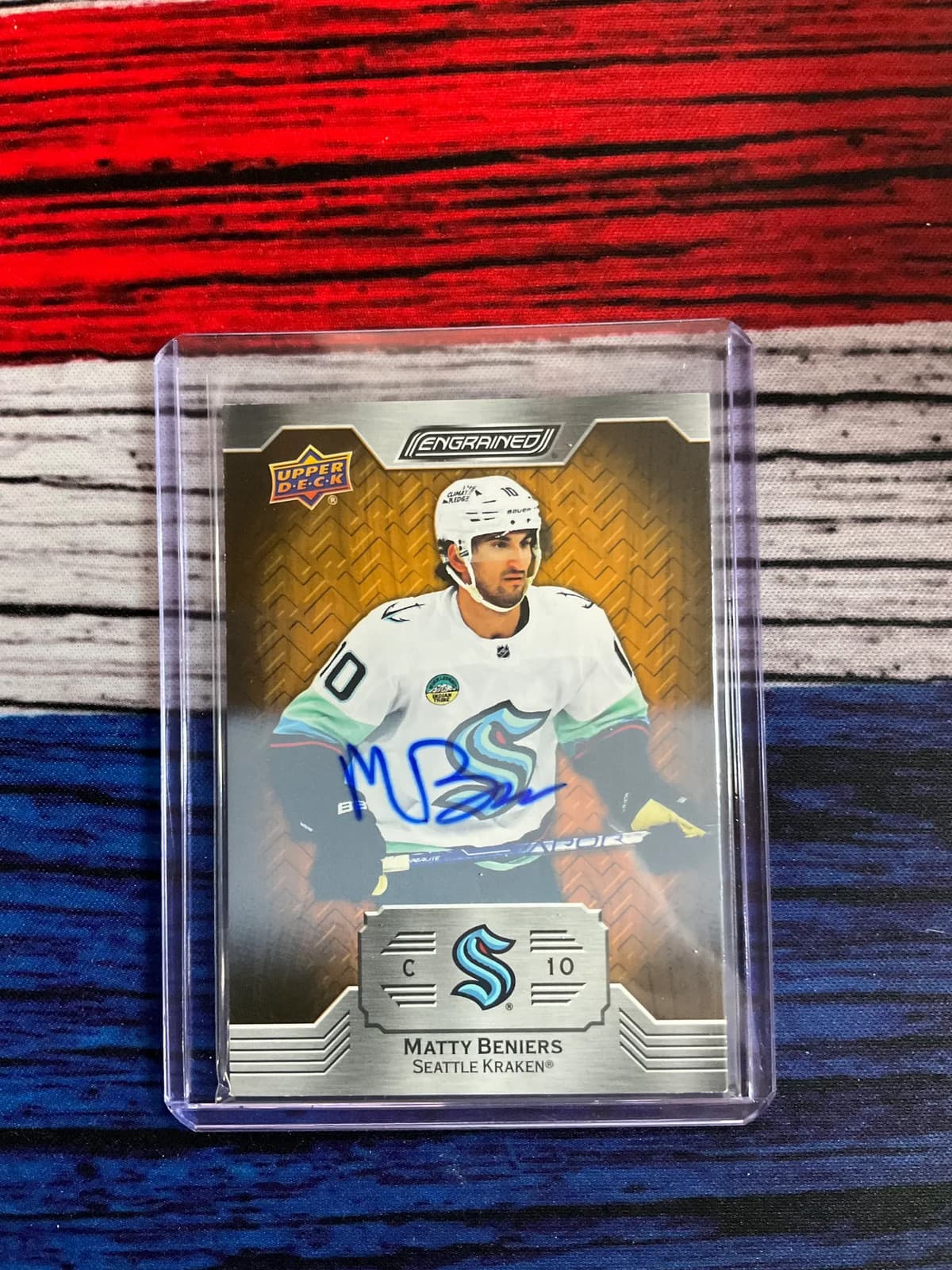 2023 Upper Deck Engrained Hockey Matty Beniers #31