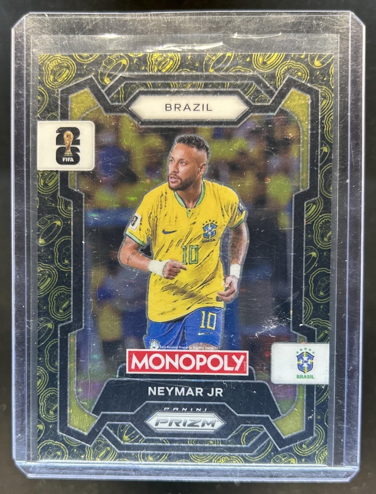 2026 Panini Prizm Monopoly World Cup Neymar Jr. Luxury Rings #/25 Brazil