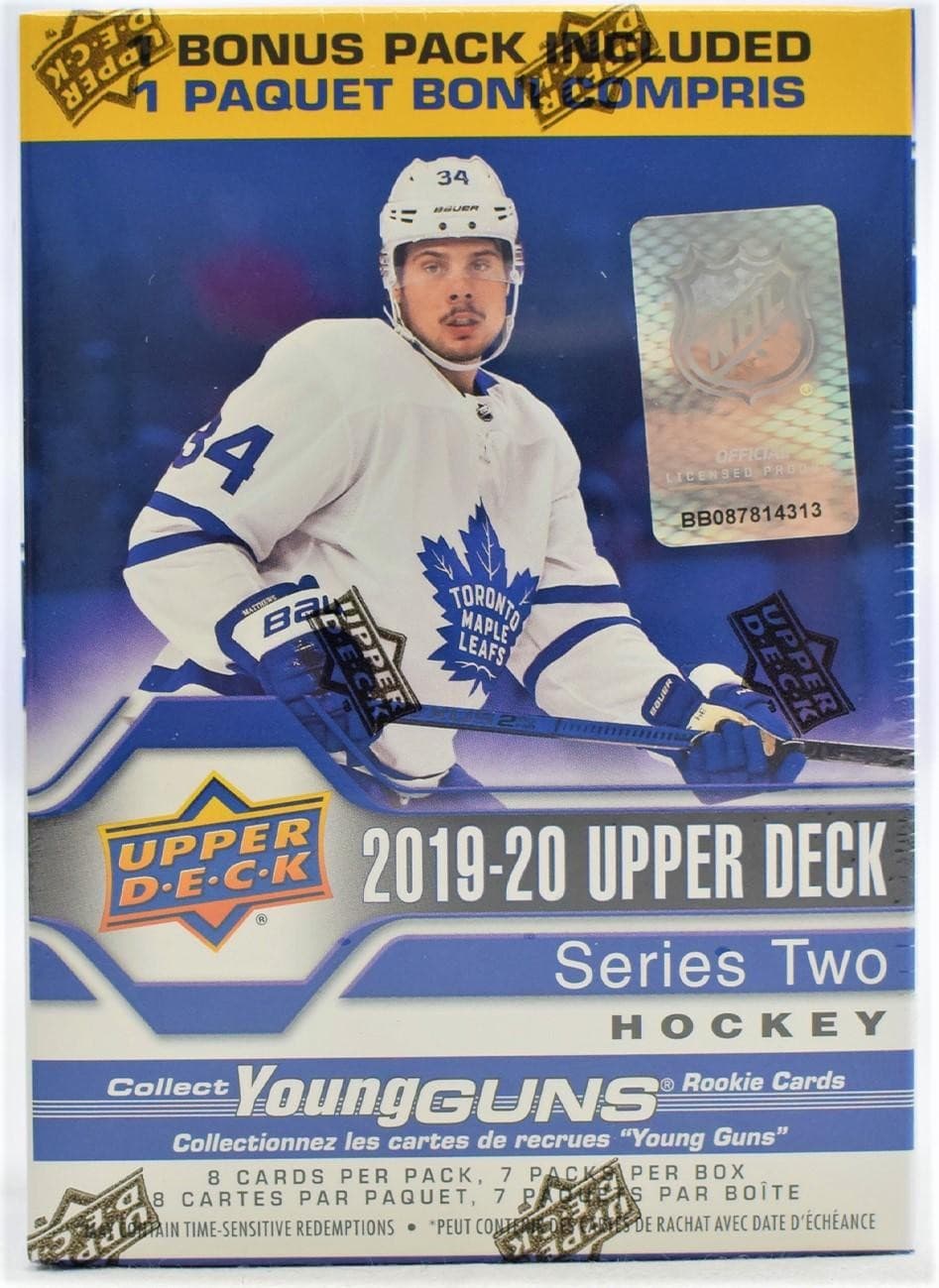 2019/20 Upper Deck Series 2 Hockey Blaster Box