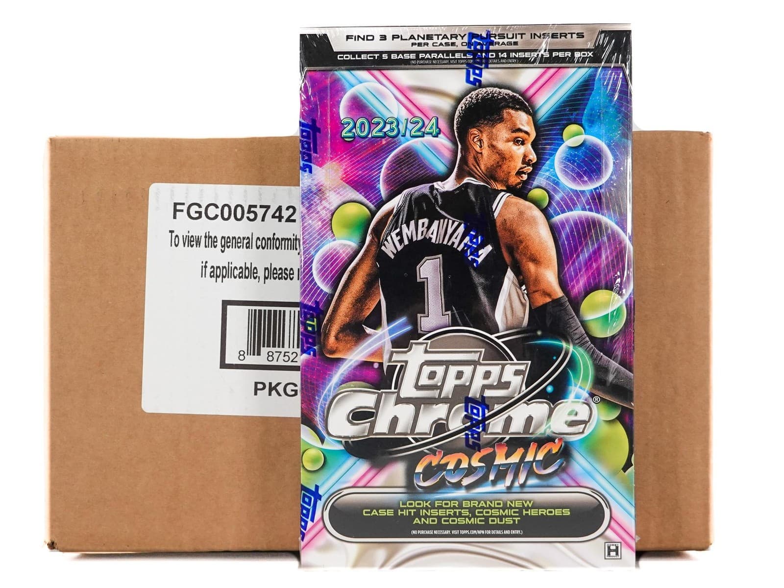 2023/24 TOPPS COSMIC CHROME BASKETBALL HOBBY 12-BOX CASE