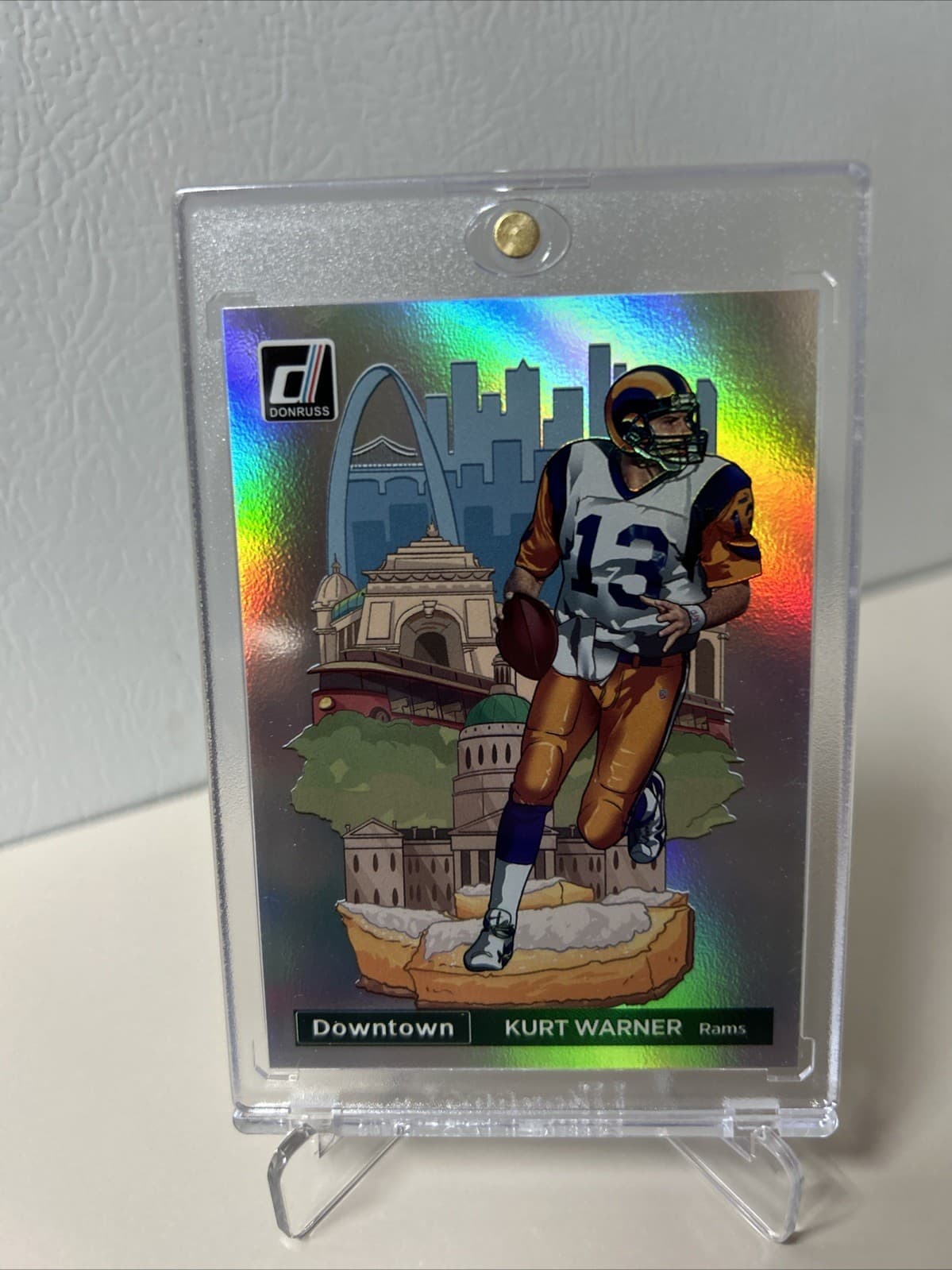 2022 Panini Donruss - Downtown! Kurt Warner #DT-9