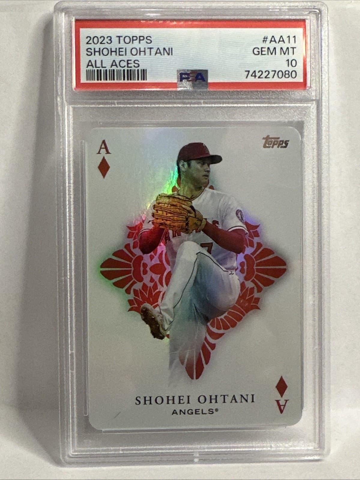 2023 Topps Series 1 All Aces Shohei Ohtani PSA 10