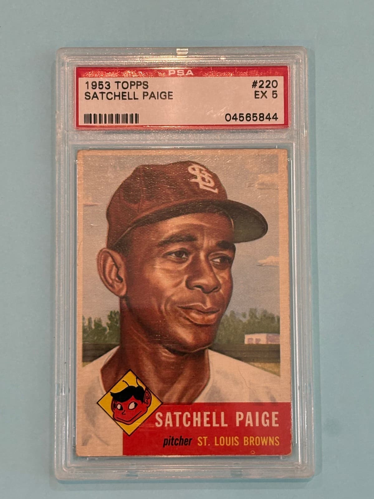 1953 Topps Satchell Paige #220 PSA 5 EX