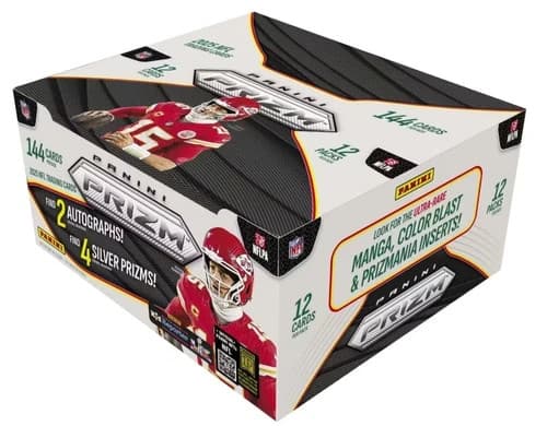 2025 Panini Prizm Football 2x HOBBY BOX CASE LOT Factory Sealed