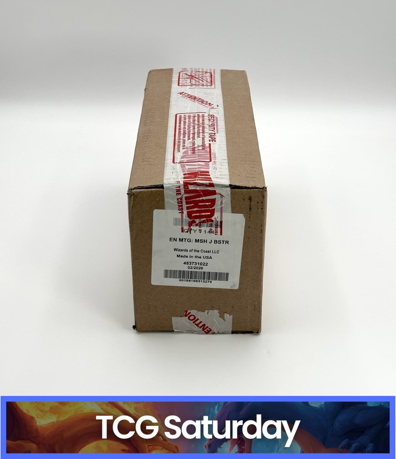 MAGIC THE GATHERING MARVEL SUPER HEROES COLLECTOR BOOSTER BOX SEALED CASE
