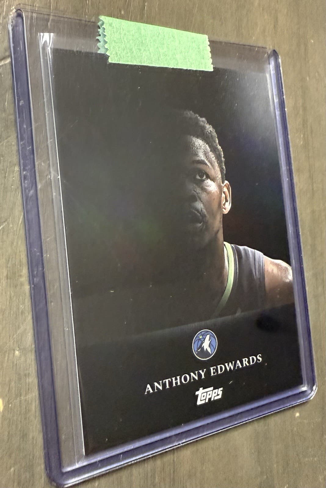 Topps 2025 Midnight Anthony Edwards TL-3 Insert Minnesota Timberwolves NBA Card