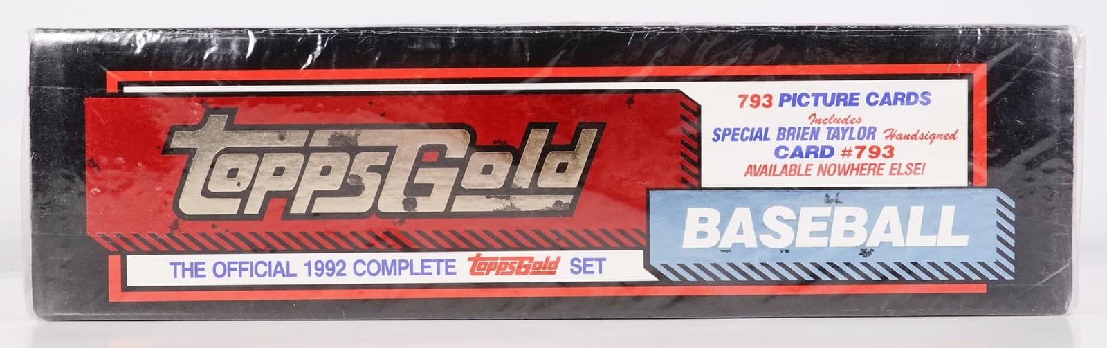 1992 Topps Gold Baseball Factory Set