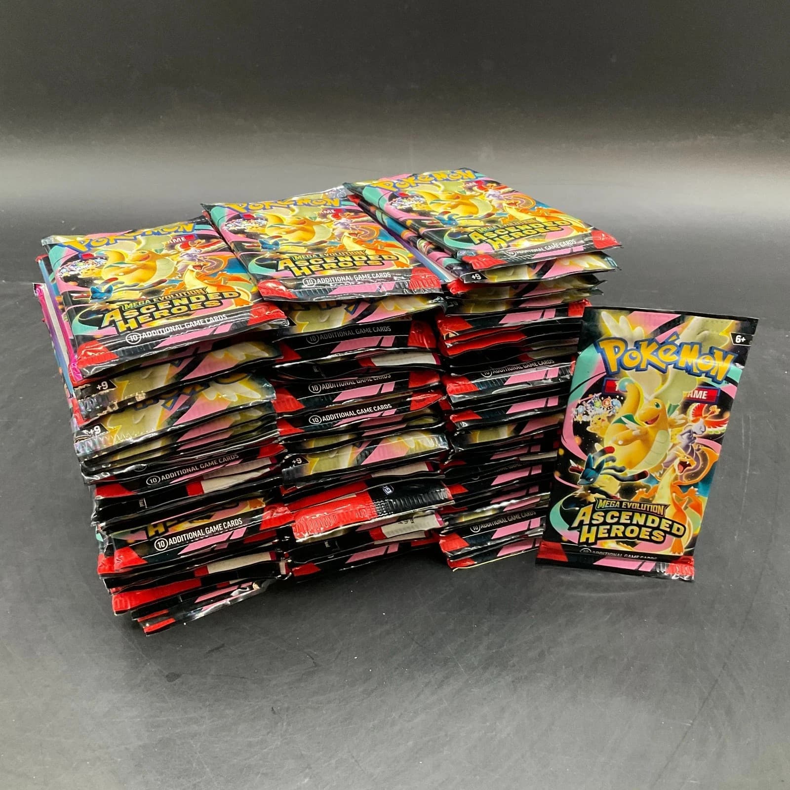 Lot of (100) Pokemon TCG Ascended Heroes Booster Packs ME02.5 SEALED