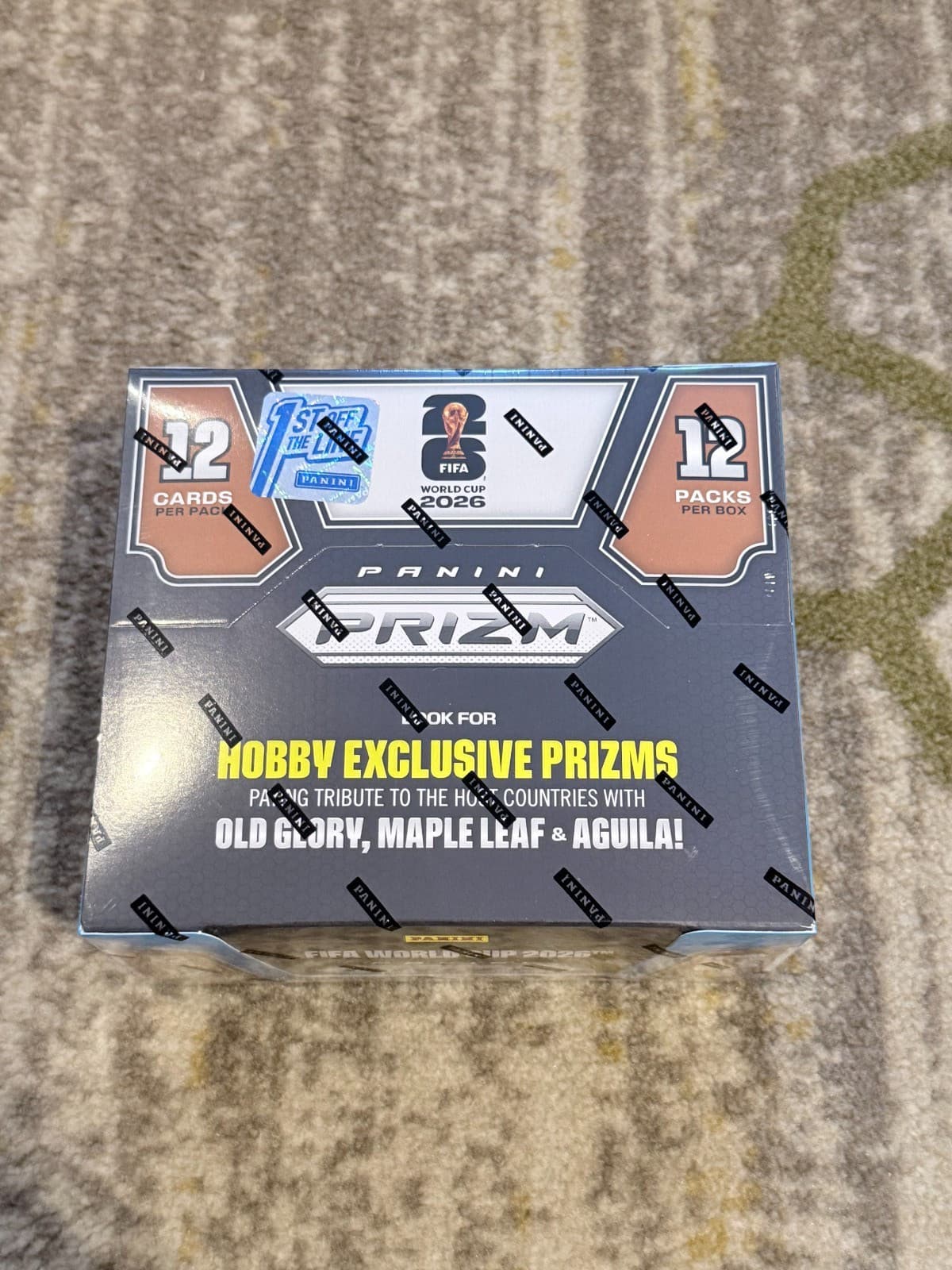 2026 Panini Prizm World Cup Soccer 1st Off the Line Fotl Hobby Box Sealed(Boxa )