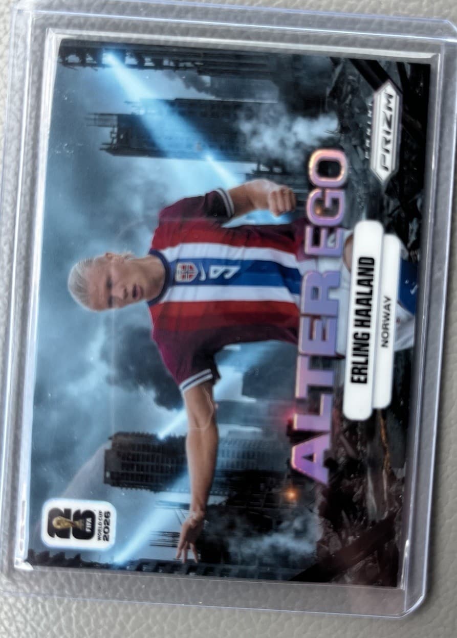 Panini 2026 Prizm World Cup ALTER EGO Insert #4 Erling Haaland Norway