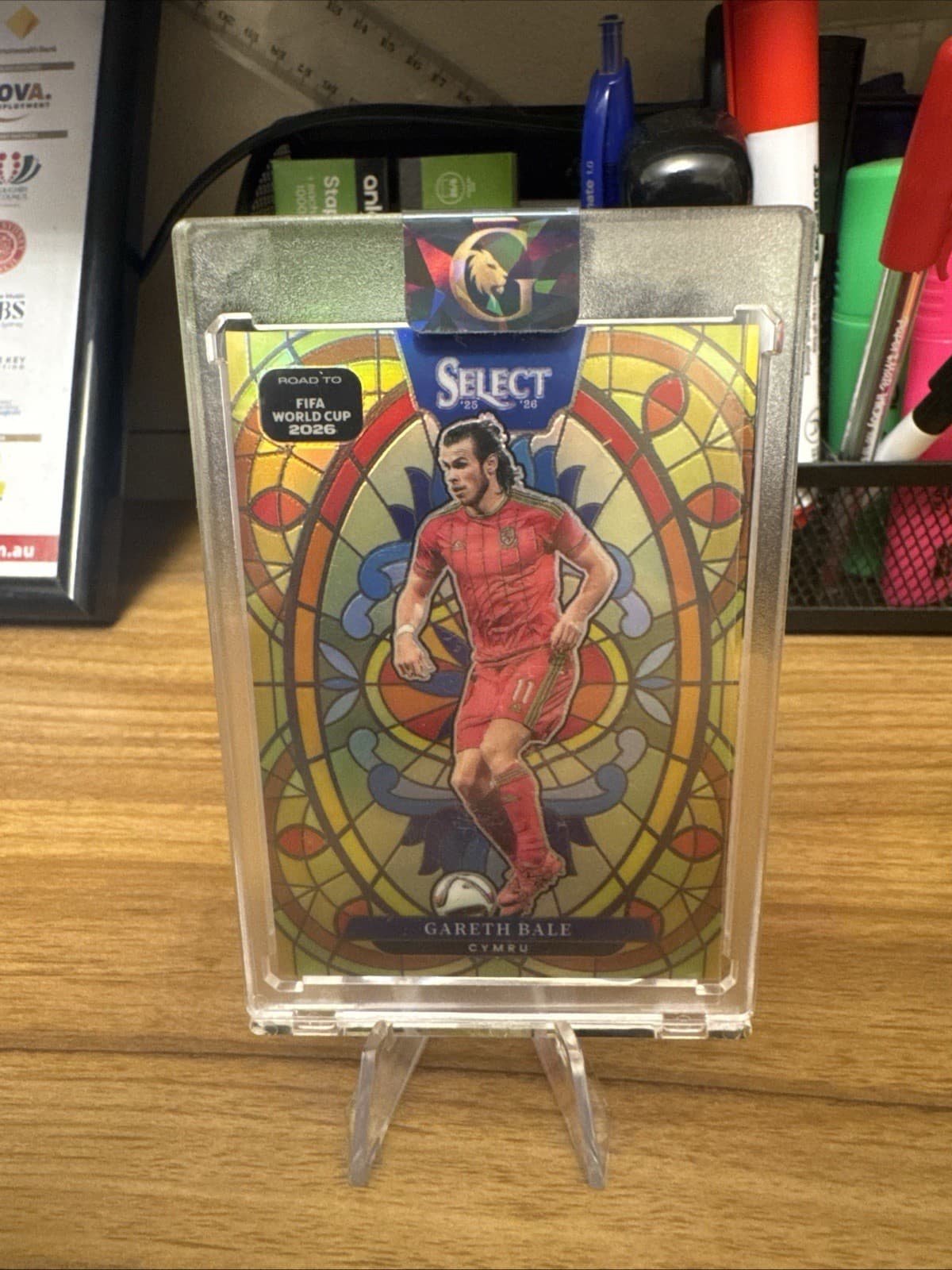 2025-26 Panini Select FIFA World Cup Gareth Bale Stained Glass SSP Case Hit