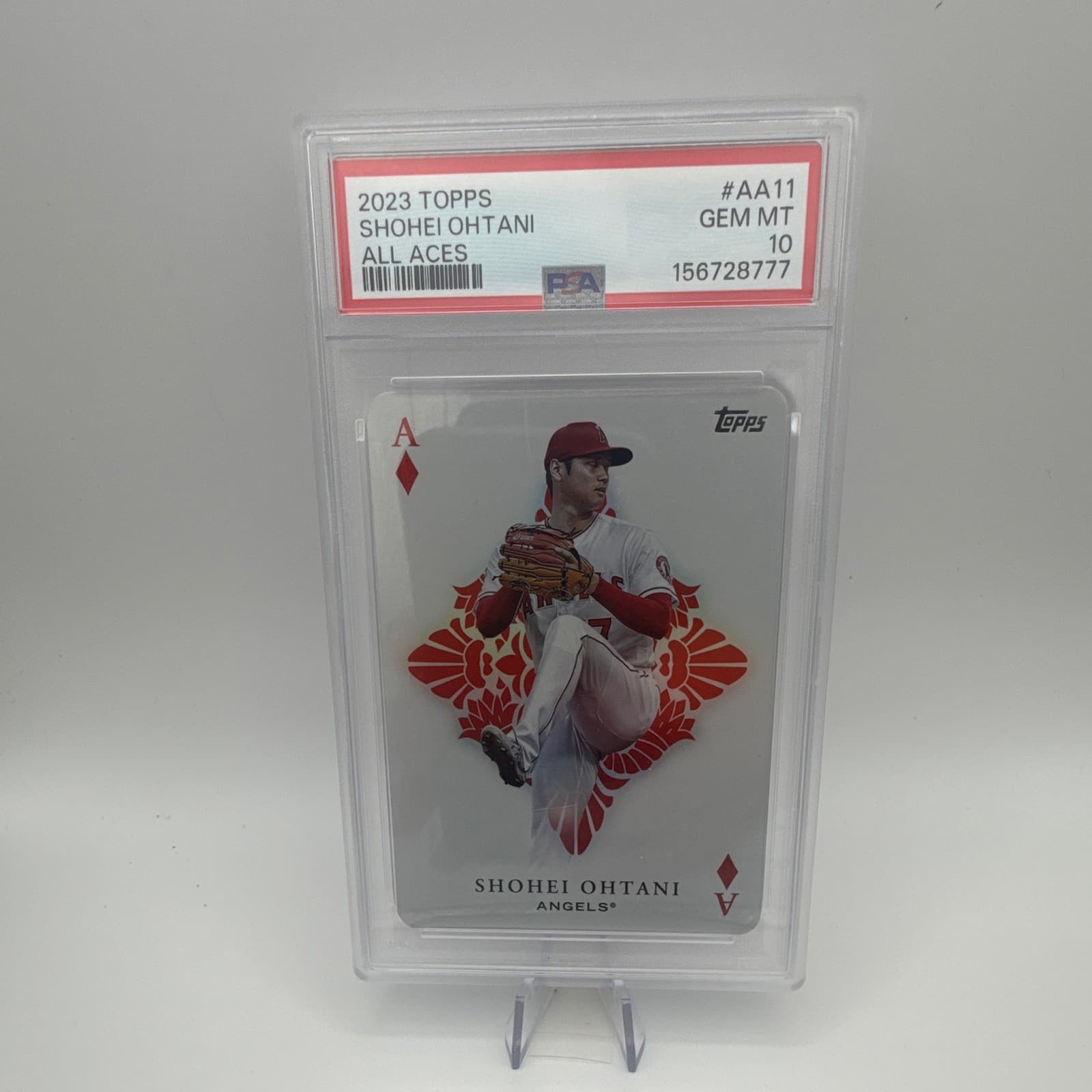 Topps 2023 Series 1 All Aces Shohei Ohtani #AA-11 Angels PSA 10