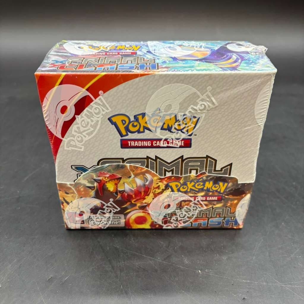Pokemon XY Primal Clash Factory Sealed Booster Box w/ Acrylic Case