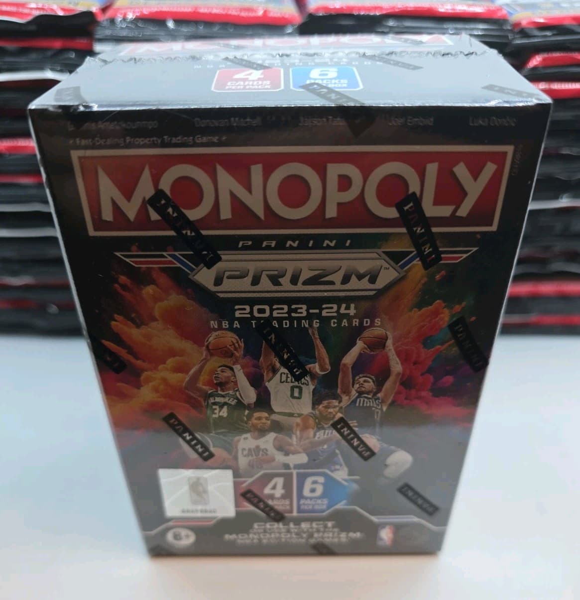 2023-24 Panini Prizm Monopoly Basketball Blaster Box Factory Sealed Wembanyama 2