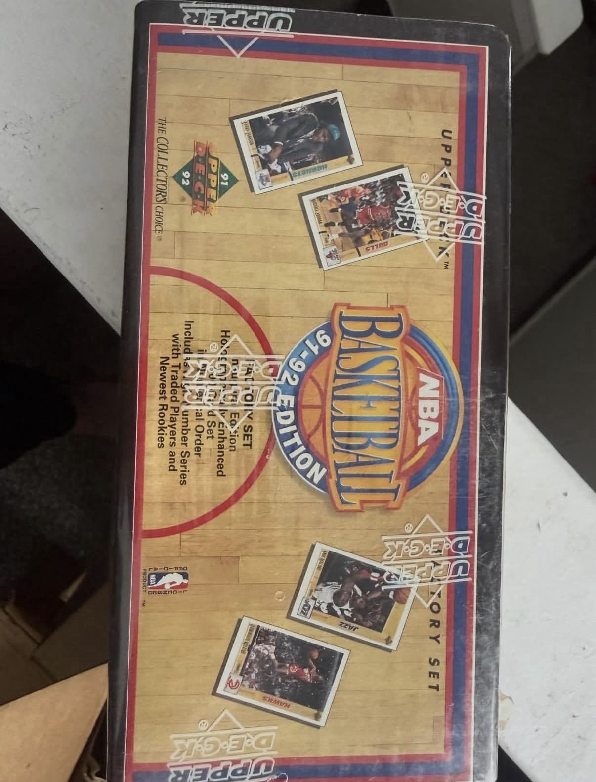 5 Boxes Of NBA 1991-92 Edition Upper Deck!