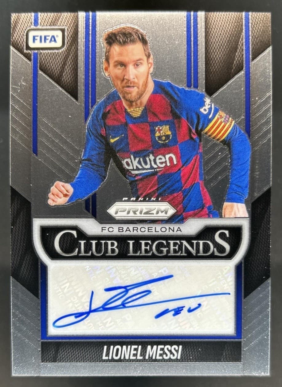 2025-26 Panini Prizm FIFA Lionel Messi Club Legends Signatures Auto #CL-LM