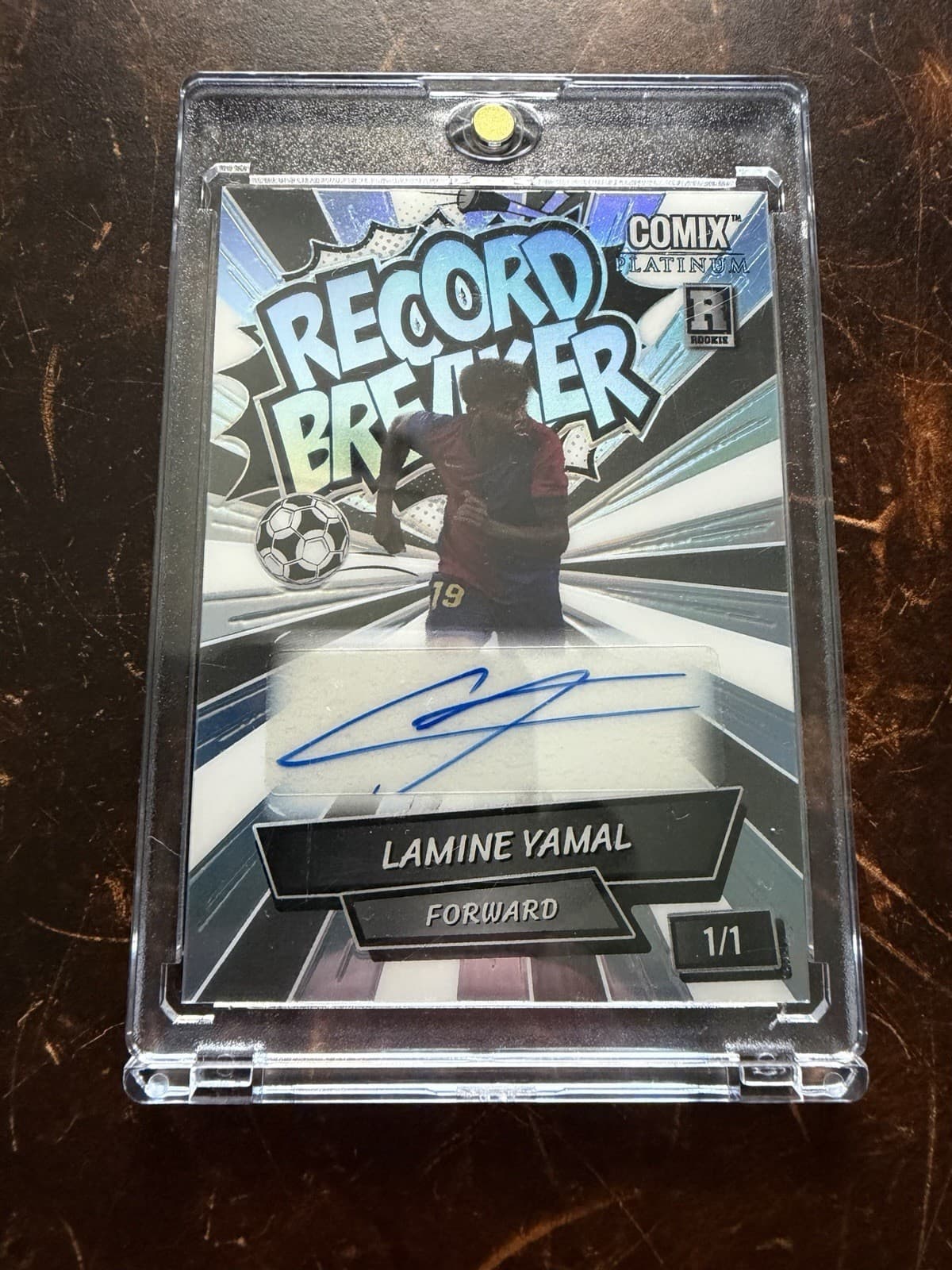 2024 Wild Card Lamine Yamal Auto 1/1 Record Breaker