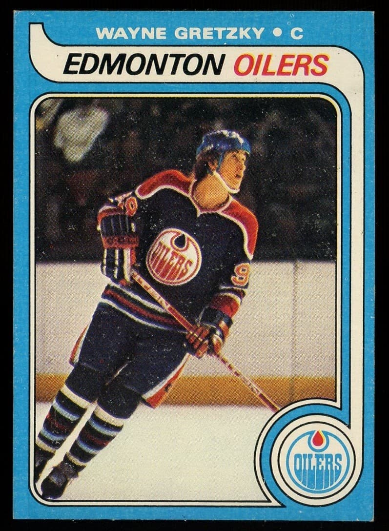 1979-80 Topps Hockey #18 Wayne Gretzky Oilers RC Rookie HOF