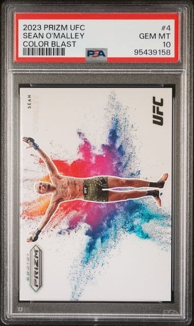 2023 PRIZM UFC SEAN O'MALLEY COLOR BLAST PSA 10 SSP 📈🔥🔥