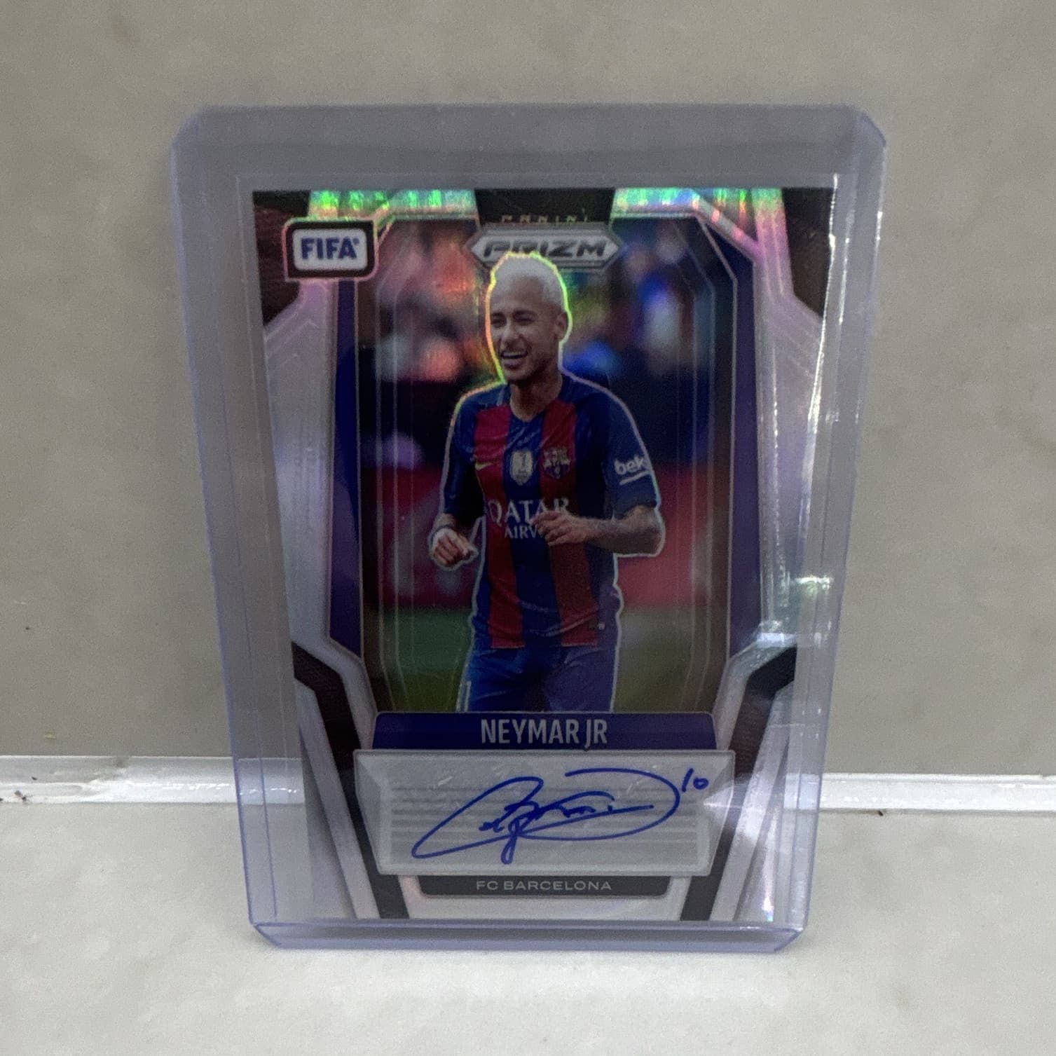 2025-26 Panini Prizm FIFA Neymar Jr #S-NJR FC Barcelona Auto /49