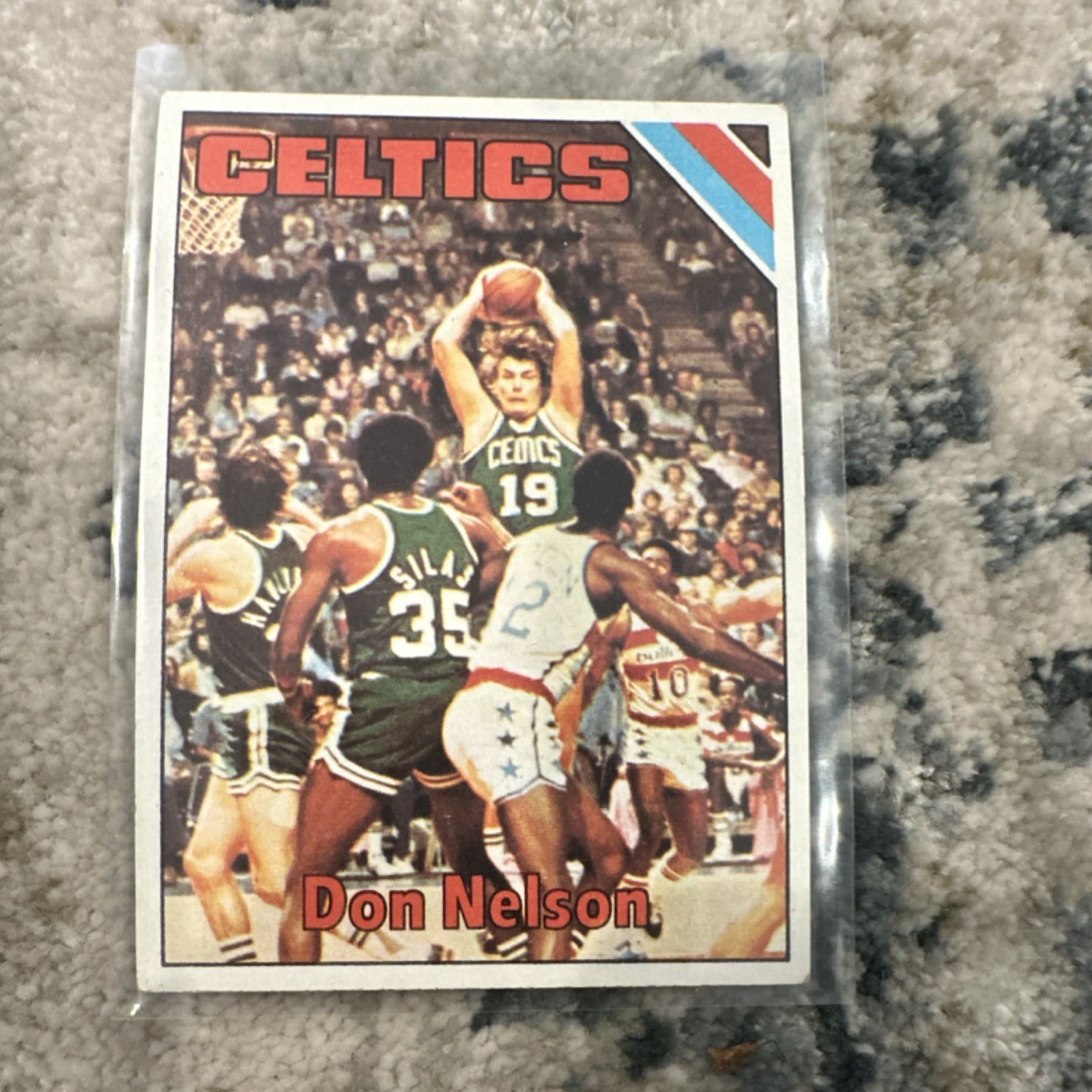 Topps 1975-76 Don Nelson Base Set #44 Boston Celtics NBA Basketball Card