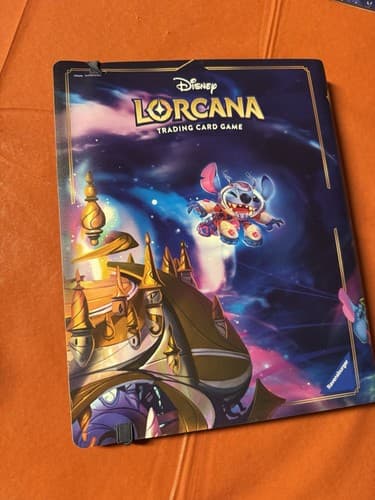 Disney LORCANA Stitch Binder & 220+ Random Card Set