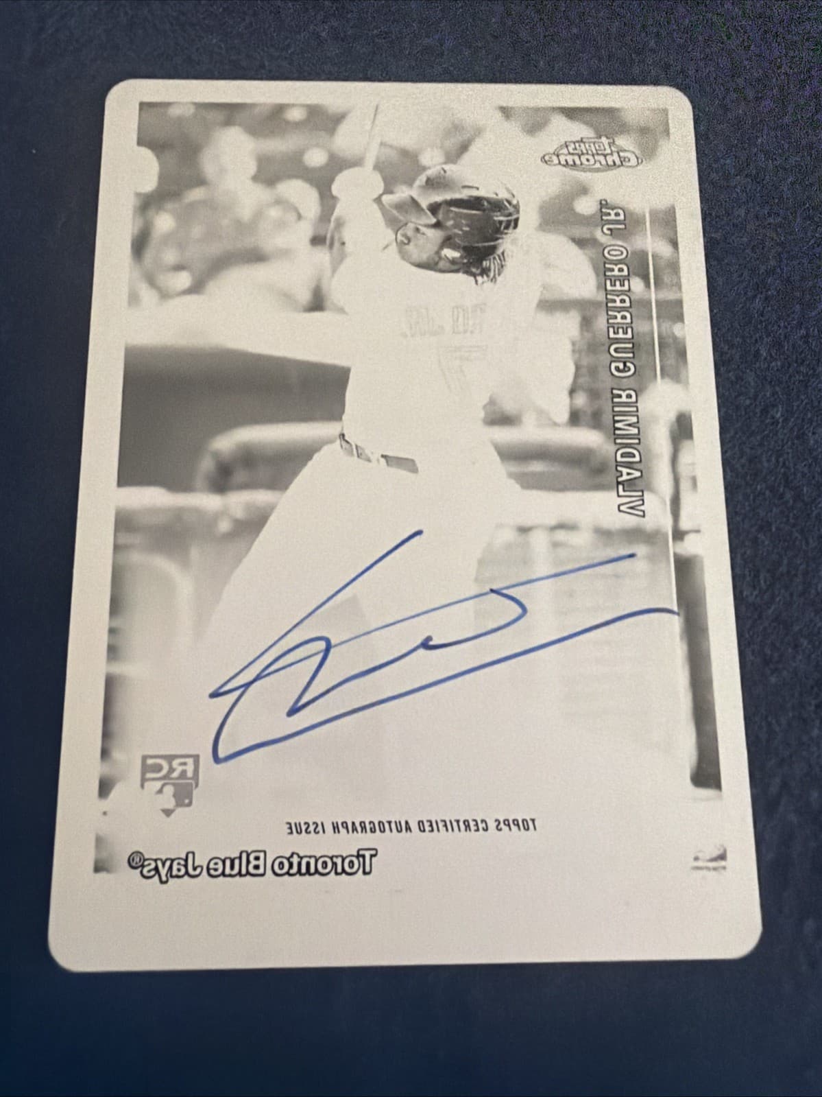 🔥2019 Topps Chrome Vladimir Guerrero Jr . 1/1 Black Press Plate 1999 RC Auto🔥