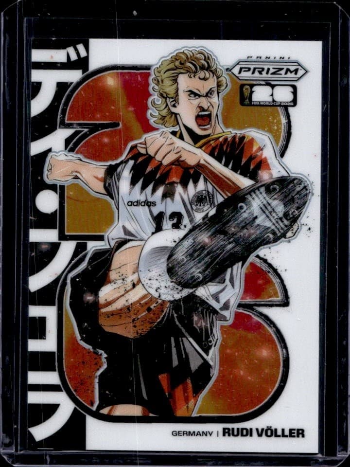 2026 Panini Prizm World Cup Rudi Voller Manga SSP #24 Germany