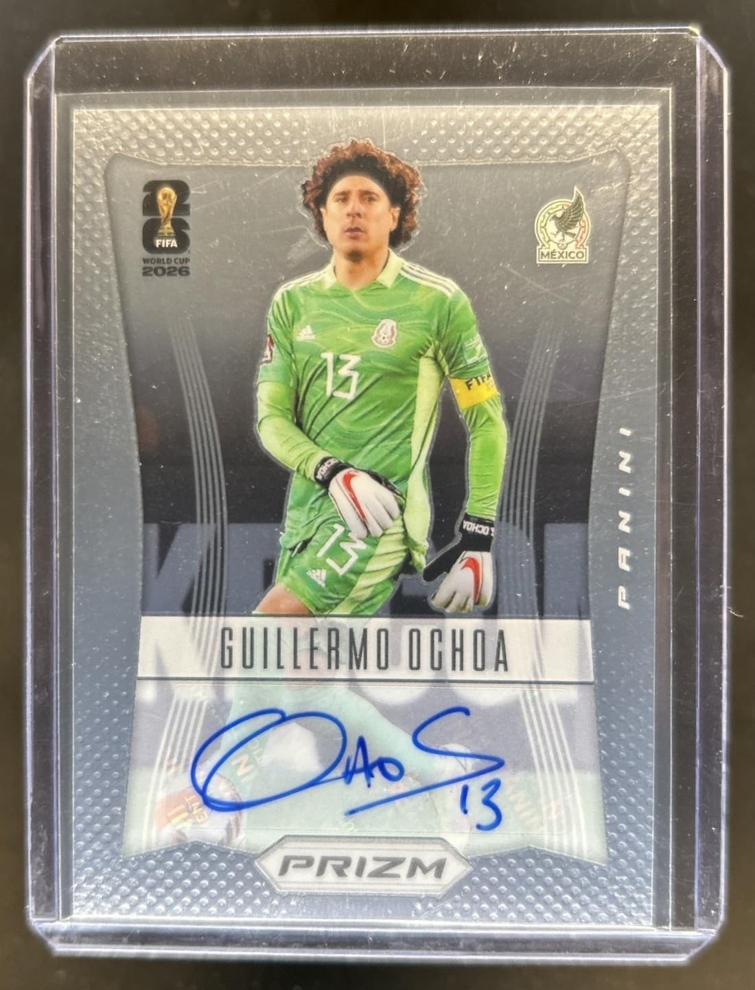 2026 Prizm World Cup Guillermo Ochoa 2012 Throwback Signatures Auto #12-GO