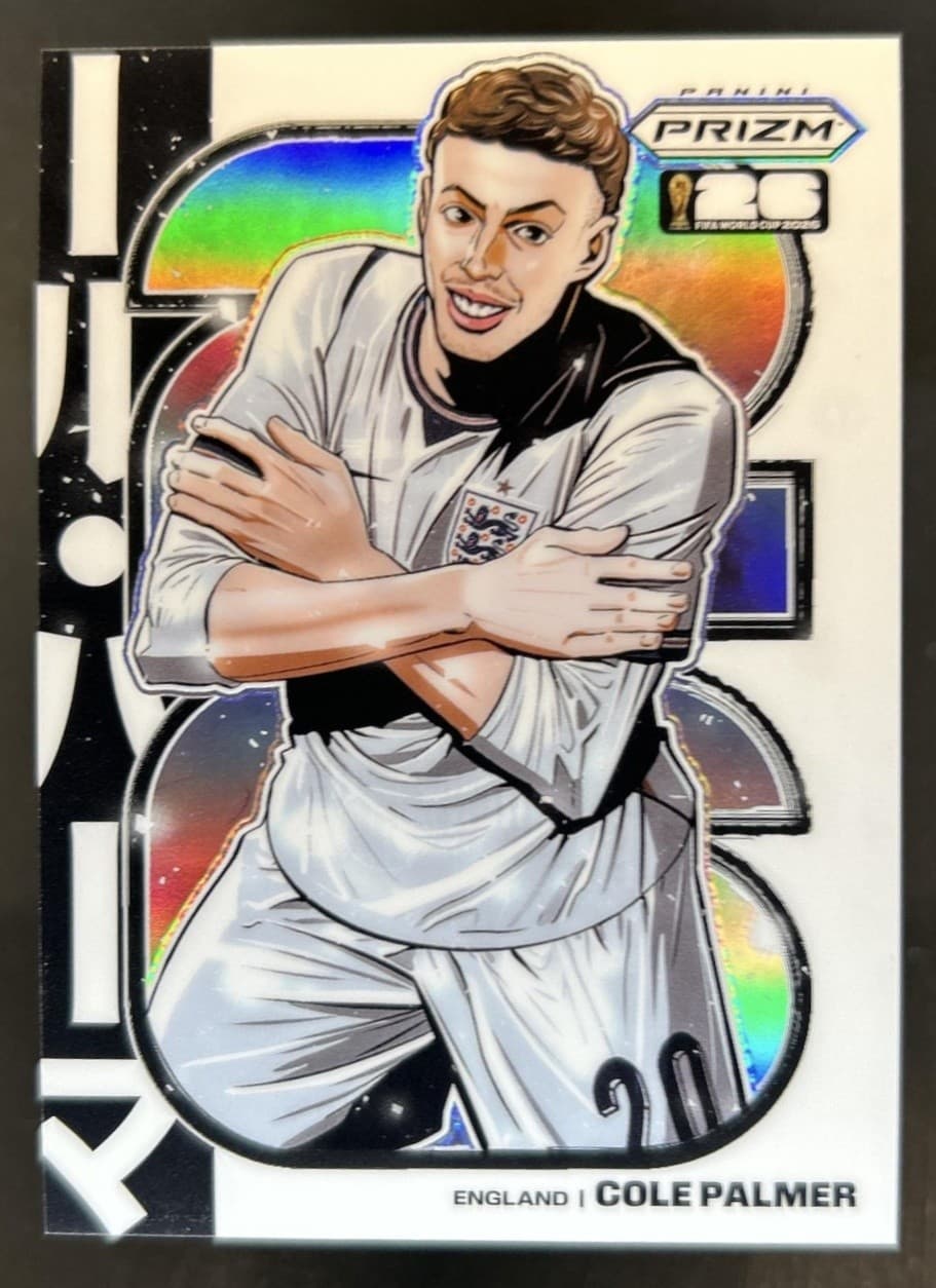 2026 Panini Prizm World Cup Cole Palmer Manga SSP #15 England