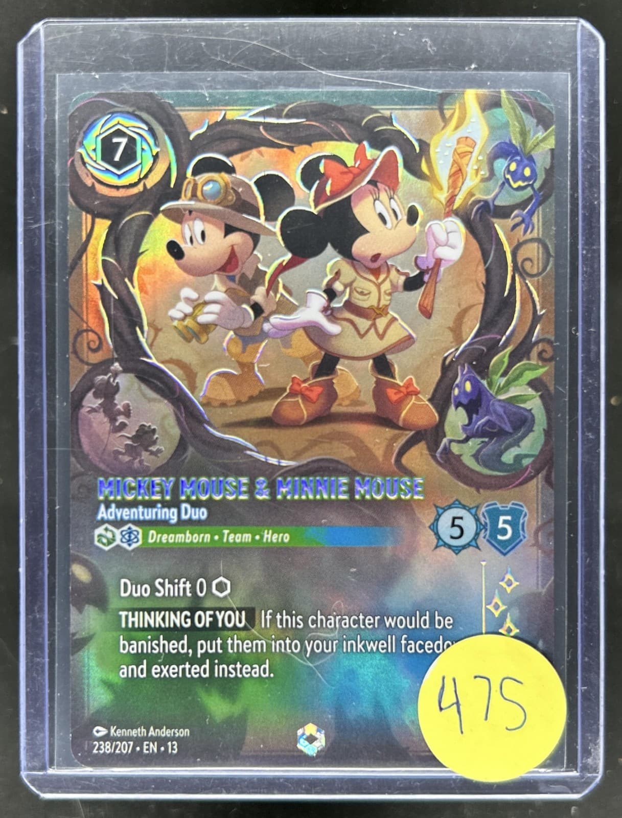 2026 Disney Lorcana Mickey Mouse Minnie - Adventuring Duo #238/207