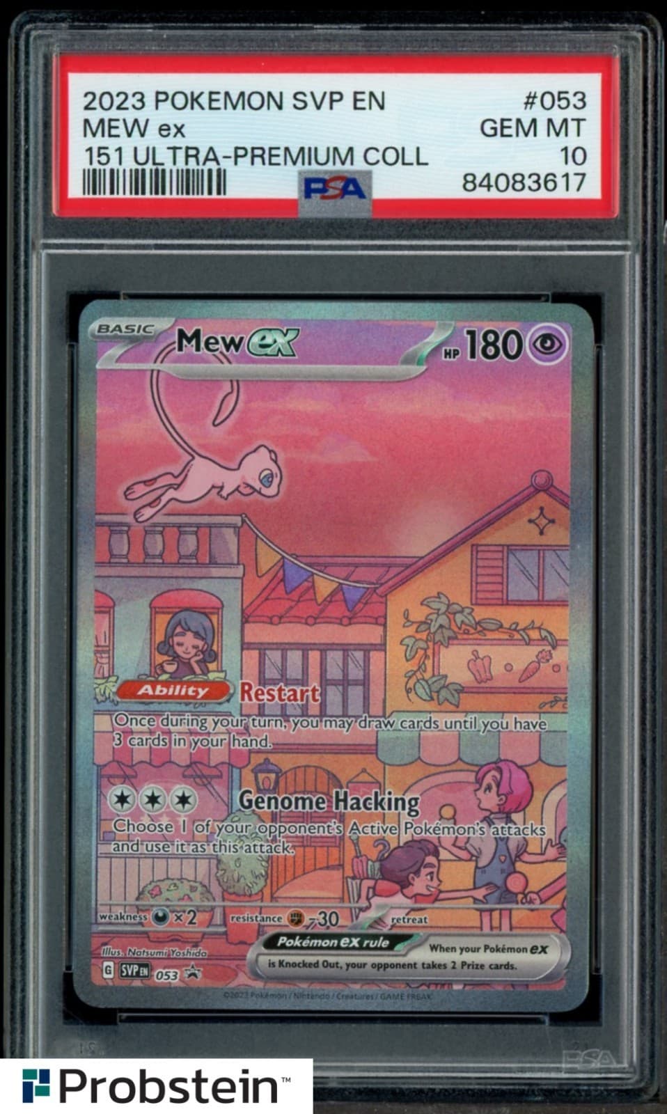 2023 Pokemon SVP EN 151 Ultra Premium Collection #053 Mew ex PSA 10 GEM MINT