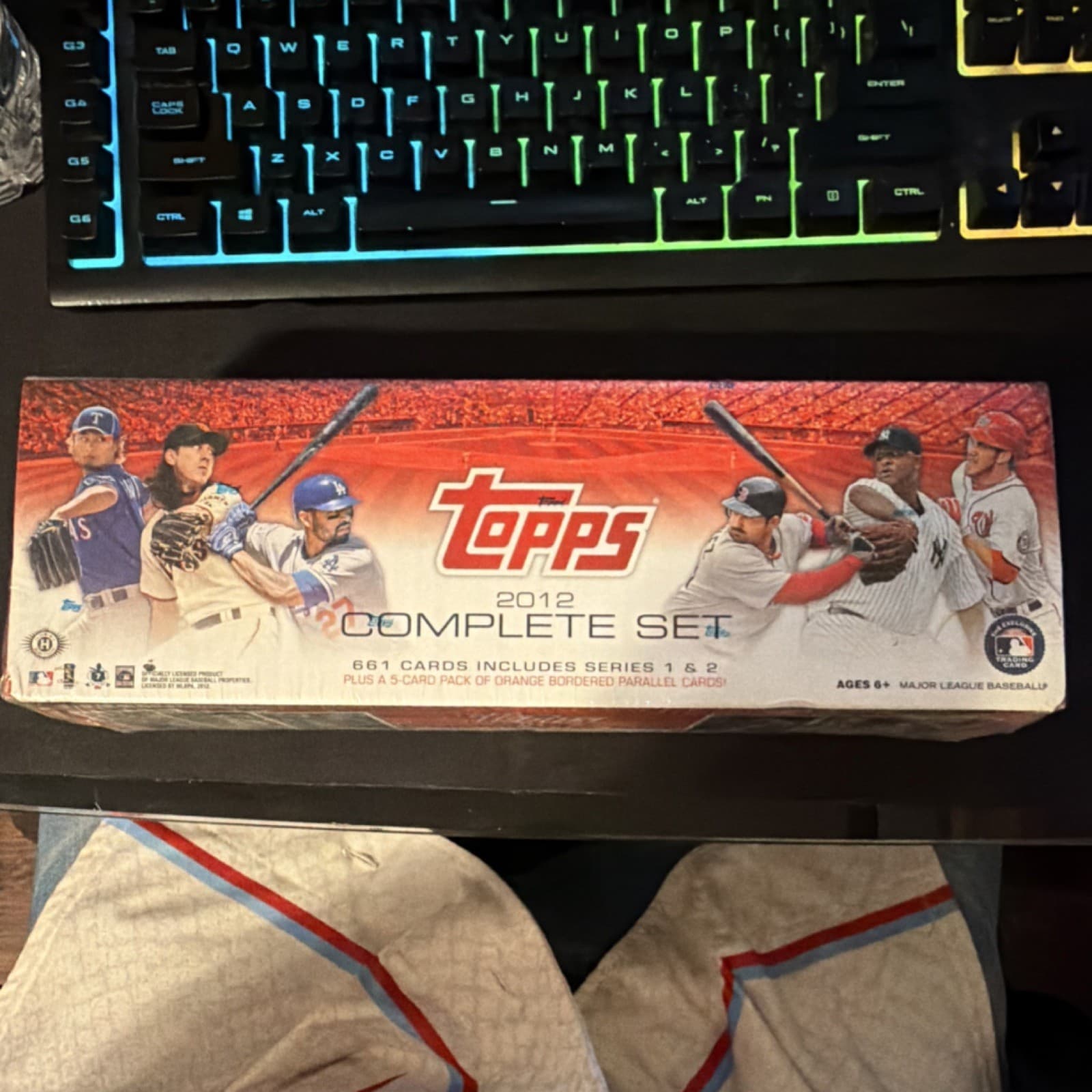 Topps 2012 Complete Set Baseball 661 Cards Series 1 & 2 MLB