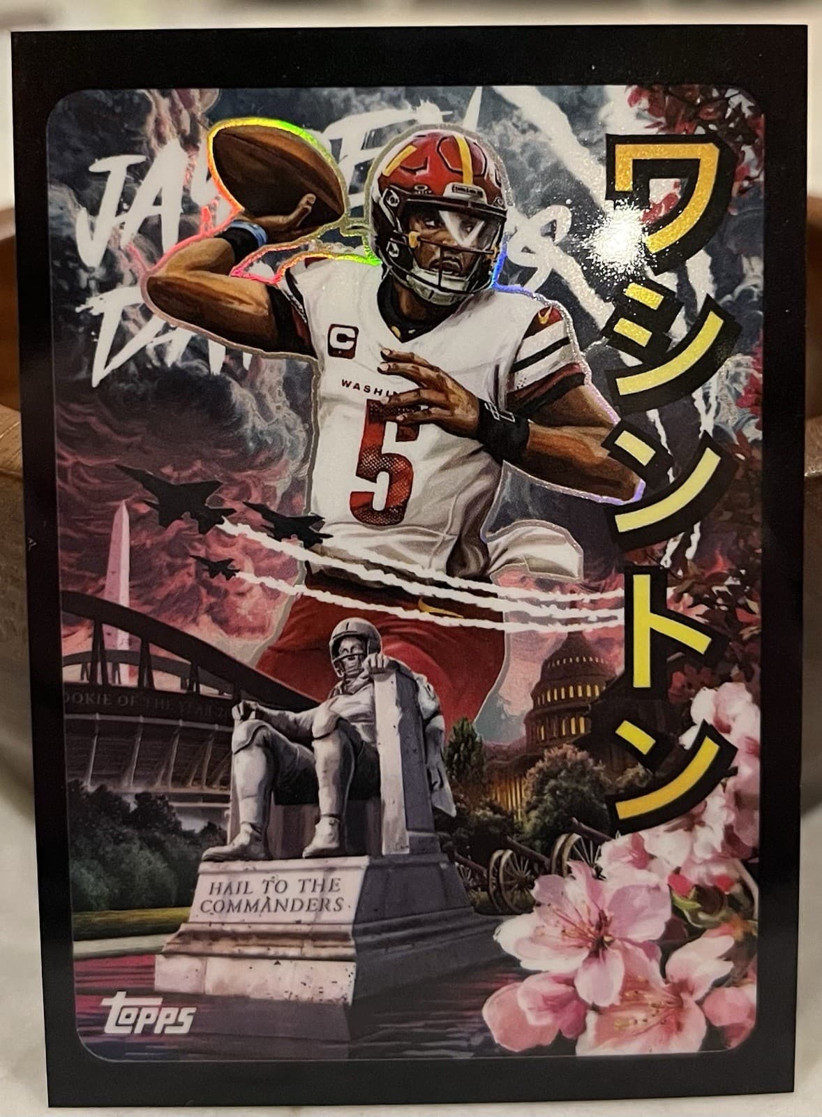 Topps Jayden Daniels  KAI-6 - SP Case Hit! - Kaiju.  