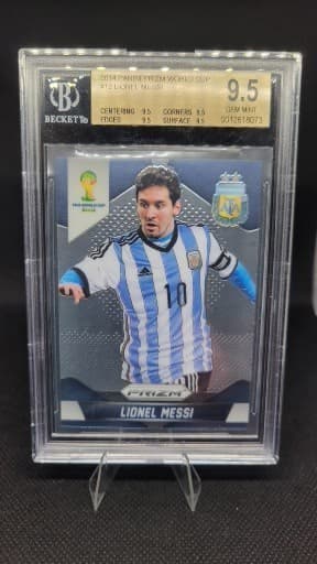 2014 Prizm World Cup - Lionel Messi #12 BGS GEM MINT 9.5 (All 9.5 Sub Grades)