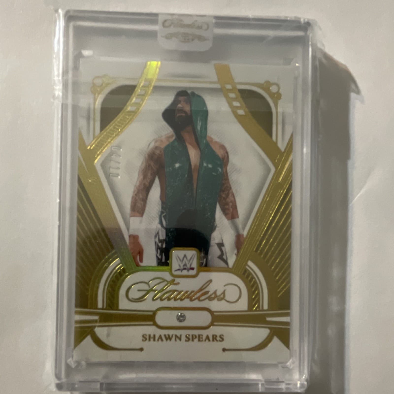 Panini Flawless WWE Shawn Spears Wrestling Trading Card