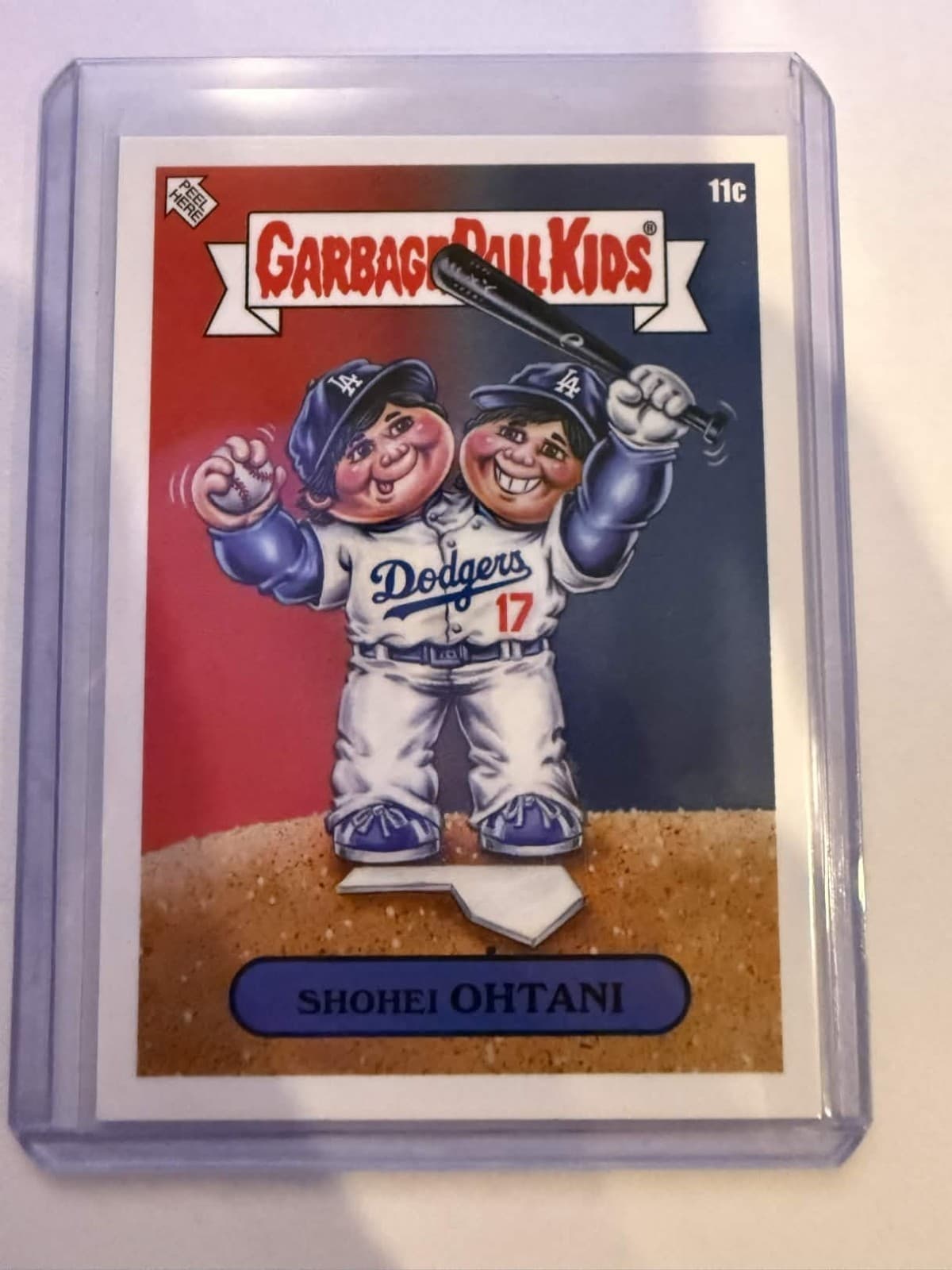 Shohei Ohtani 2023 Topps GPK X MLB Series 3 Real Name #11c Garbage Pail Kids