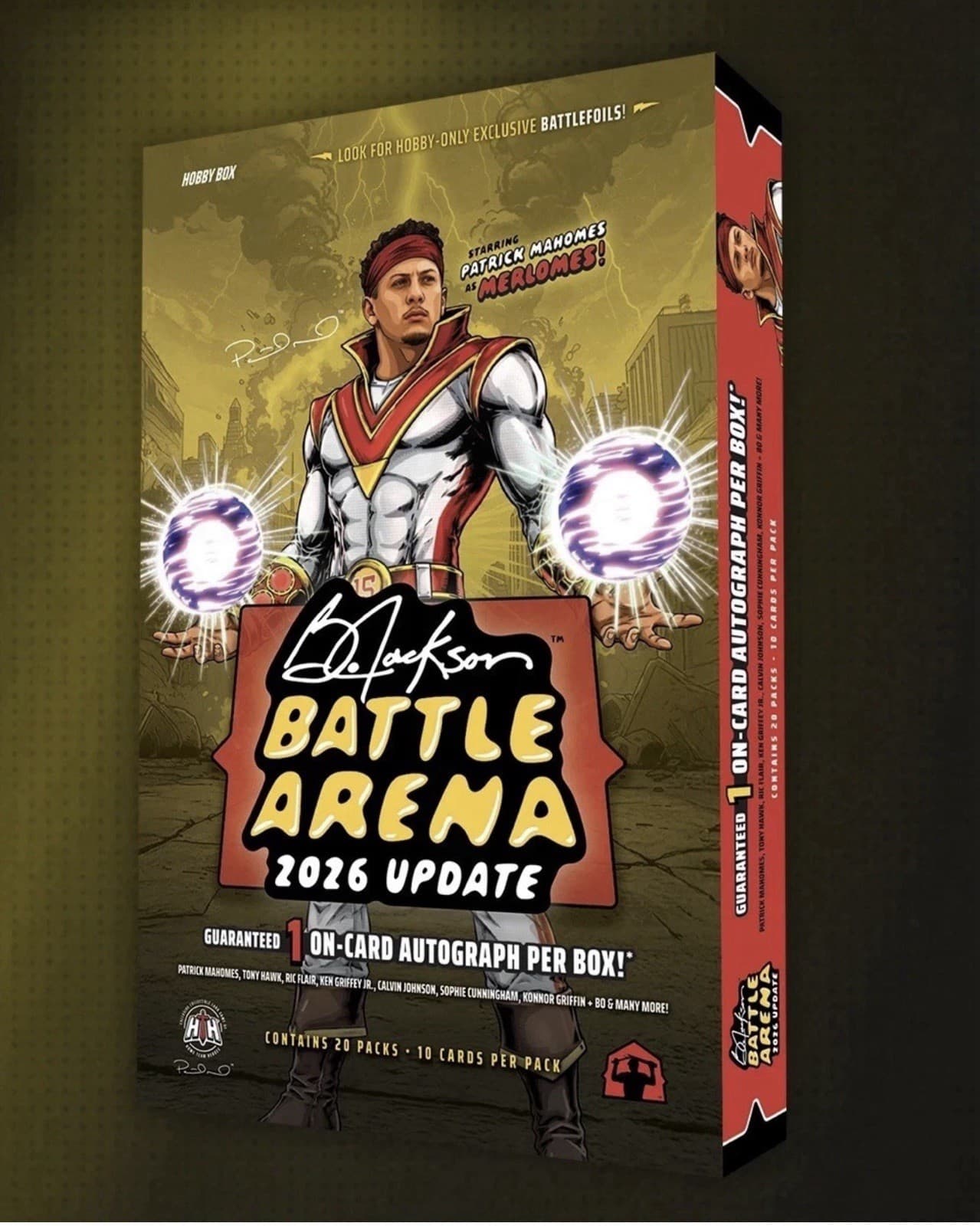 2026 Bo Jackson Battle Arena Mahomes Update Hobby Box Sealed - Pre Sale!